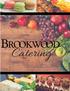 Brookwood Catering Menu Fall/Winter 2017