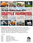 CONTENTS. Sit-Down Restaurants Happy Hour and Night Life Coffee Shops and Treats Seattle Activities and Sights Tours & Outside the City Adventures