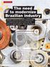 The need to modernize Brazilian industry