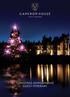 CHRISTMAS AND HOGMANAY GUEST ITINERARY