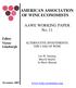 AMERICAN ASSOCIATION OF WINE ECONOMISTS