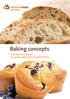 Baking concepts. Individual and specific for greater efficiency and profitability