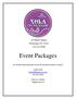 24 Market Square Pittsburgh, PA Event Packages. For Private and Corporate Events & Special Occasions contact: