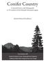 Conifer Country. A natural history and hiking guide to 35 conifers of the Klamath Mountain region. Michael Edward Kauffmann