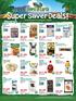 Sale prices good from: 10/13/16-11/09/16. Arrowhead Mills. Puffed Cereal. selected varieties 6 oz. $1.59. reg. $3.29 ea. Nature s Path.