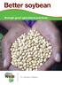 Better soybean through good agricultural practices