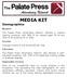 MEDIA KIT. The Palate Press Advertising Network also attracts a welleducated audience, with 75% of its readership holding college or graduate degrees.