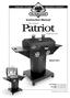 Patriot. Instruction Manual. The Holland. Charcoal Grill BH421CG1