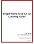 Skagit Valley Food Co-op Catering Guide