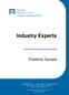 Industry Experts.  Experts v3766/ Publisher Sample