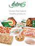 Gluten-free baked healthy products
