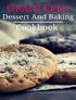 Grain Free Dessert And Baking Cookbook. Delicious Grain Free Baking And Dessert Recipes