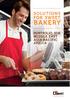 SOLUTIONS FOR SWEET BAKERY PORTFOLIO FOR MIDDLE EAST ASIA PACIFIC AFRICA.