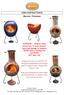 USER INSTRUCTIONS Mexican Chimeneas