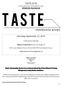 TASTE Community Grown, Prince Edward County VENDOR PACKAGE. Saturday September 22, :00 am to 5:00 pm