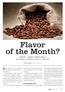 Flavor of the Month? Retailers, suppliers debate adding new flavors, specialty brews to coffee bar