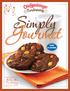 Simply. Gourmet NEW FLAVORS PRESENTED BY. Golden Gate Fundraising CLASSIC COOKIE