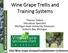 Wine Grape Trellis and Training Systems