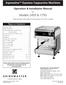 Models 2450 & Espressimo TM Espresso Cappuccino Machines. Operation & Installation Manual TABLE OF CONTENTS. For