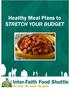 Healthy Meal Plans to STRETCH YOUR BUDGET