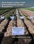 2016 Potato Cultivar Yield and Postharvest Quality Evaluations