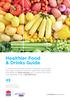 Healthier Food & Drinks Guide 49 PERCENT