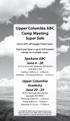 Upper Columbia ABC Camp Meeting Super Sale