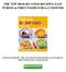 THE TOP 100 BABY FOOD RECIPES: EASY PUREES & FIRST FOODS FOR 6-12 MONTHS