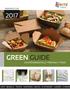 ENVIRONMENTALLY FRIENDLY ITEMS UPS BOWLS TRAYS NAPKINS BAGS FLATWARE GREEN GUIDE LINERS 1 CHEMIC GREEN GUIDE