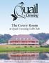 The Covey Room at Quail Crossing Golf Club