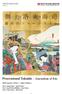 Processional Tokaido - Journalism of Edo April 1 (Tue.) July 6 (Sun.)