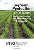Soybean Production FIELD GUIDE. for North Dakota and Northwestern Minnesota A Fargo, North Dakota