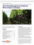2015 Pest Management Guide for Wine Grapes in Oregon
