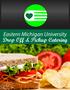 Eastern Michigan University Drop Off & Pickup Catering