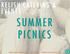 RELISH CATERING & EVENTS SUMMER PICNICS