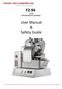 FZ Kg Professional Pro-Lab Roaster. User Manual & Safety Guide