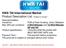 HWA TAI International Market Product Description List **Subject to change**