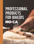 professional products for bakers