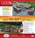SAVE % OFF SUMMER SALE. Outdoor Furniture... All Patio Furniture Sets