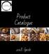 Product Catalogue Guide