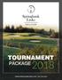 2014 TOURNAMENT PACKAGE