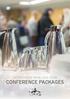 BERESFIELD BOWLING CLUB CONFERENCE PACKAGES