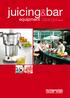 juicing&bar equipment catalogue Ver 2.0