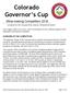 Colorado Governor s Cup