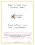 Ronald McDonald House Charities in Omaha. Ronald McDonald House Meal Group Guidelines