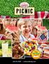 PICNIC. Menus. Free Hot Dogs corkyscatering.com. for the kids SEE INSIDE FOR DETAILS