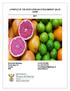 A PROFILE OF THE SOUTH AFRICAN CITRUS MARKET VALUE CHAIN