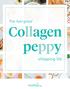 The fuel-good. Collagen peppy. shopping list