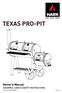 TEXAS PRO-PIT. Owner s Manual ASSEMBLY, CARE & SAFETY INSTRUCTIONS. Product Code: HK0527. v