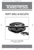 PARTY GRILL & RACLETTE